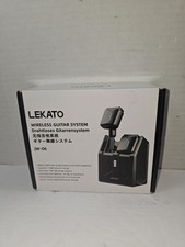 Receptor transmissor sistema de guitarra sem fio LEKATO 5.8GHz com caixa de carregamento comprar usado  Enviando para Brazil