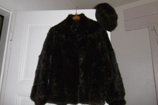 Blouson vison casquette d'occasion  Eschau