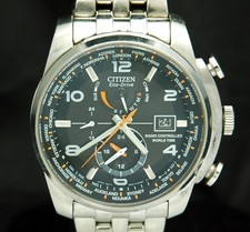 CITIZEN Eco-Drive WORLD TIME A-T relógio masculino mergulhador 200M H820-S087104 AT9010-52E comprar usado  Enviando para Brazil