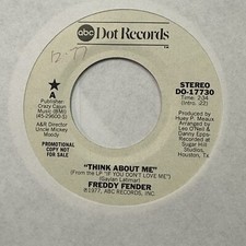 Freddy fender think for sale  Marion
