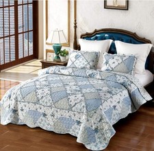 Blue floral patchwork for sale  Mineral Wells