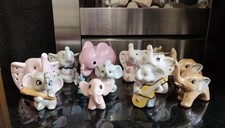 Porcelain elephants figurine for sale  SLOUGH