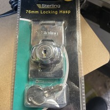 76mm locking hasp for sale  SCARBOROUGH