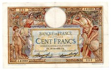 Banconota 100 franchi usato  Vittorio Veneto