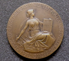 Médaille bronze président d'occasion  France