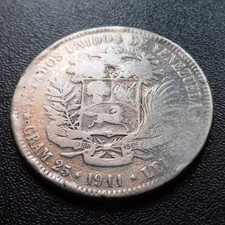 Moneta argento venezuela usato  Riolo Terme