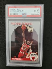 1990 NBA Hoops Michael Jordan #65 classificação EX-MT PSA 6 Chicago Bulls, usado comprar usado  Enviando para Brazil