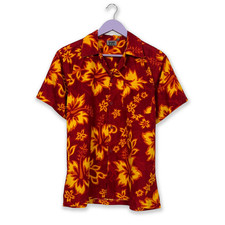 Camicia vintage rossa usato  Montegrotto Terme