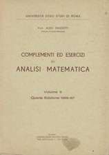 Complementi esercizi analisi usato  Italia