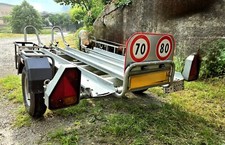 Carrello portamoto cresci usato  Tavernole sul Mella