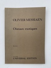 Noten messiaen iseaux gebraucht kaufen  Berlin