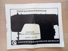 Privileg zick zack gebraucht kaufen  Rosenheim