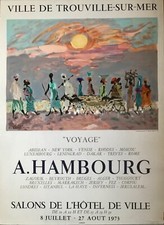Andre hambourg affiche d'occasion Andre hambourg affiche d'occasion  Mantes-la-Jolie