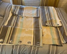Whitworth striped curtains for sale  DURHAM