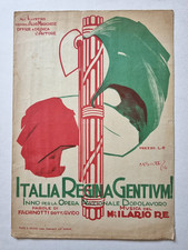 Fascismo ond inno usato  Milano