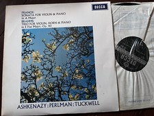 Usado, SXL 6408 Franck Violin Sonata Brahms Violin Horn Piano Trio Perlman Ashkenazy WB comprar usado  Enviando para Brazil