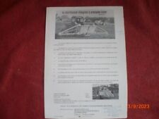 Ancien prospectus publicitaire d'occasion  Aubigny-en-Artois