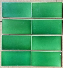 INGLATERRA - MAJÓLICA ORIGINAL 8 AZULEJOS DE BORDA C1900, usado comprar usado  Enviando para Brazil