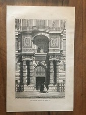 Gravure louvre . d'occasion  Rouen-