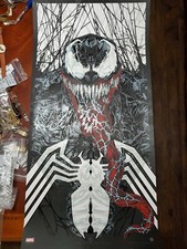 Cartaz Marvel Venom Spider-Man Rhys Cooper serigrafia arte 18x36 Mondo comprar usado  Enviando para Brazil