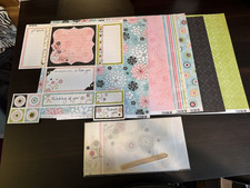 Lote de juegos de cartulina de papel para álbum de recortes BoBunny Alissa and Abbey Road segunda mano  Embacar hacia Mexico