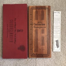 Drueke cribbage board for sale  Battle Creek