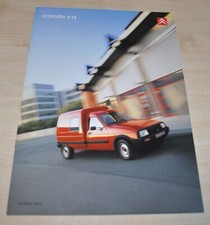 Używany, 2003 Citroen C15 Brochure Prospekt Prospekt FR Edition na sprzedaż  PL
