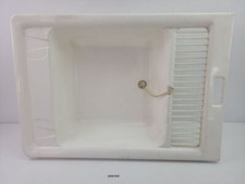 Umywalka / zlewozmywak pneumatyczny plastik 1981 wyposażenie gospodarstwa domowego stare #256162, używany na sprzedaż  Wysyłka do Poland