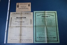 Waldmann bremen 1910 gebraucht kaufen  Friesoythe
