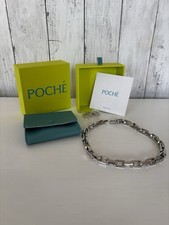 Poche halskette silber gebraucht kaufen  Versand nach Germany