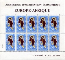 Europafrique 1963. usato  Milano