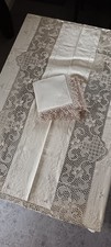 Tovaglia lino beige usato  Moncalieri