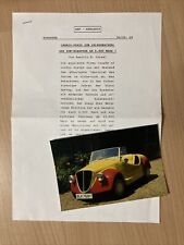 Sun roadster presseinfo gebraucht kaufen  Raubling