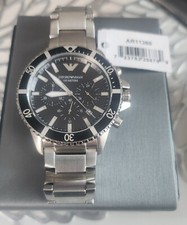Armani chronograph quarzuhr gebraucht kaufen  Biberach an der Riß