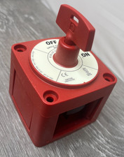 Interruptor de bateria Blue Sea 6005 série M liga/desliga com chave, vermelho comprar usado  Enviando para Brazil