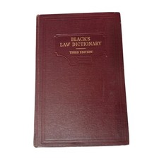 Blacks law dictionary for sale  Sturgeon Bay