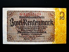 Rentenbankschein rentenmark 19 gebraucht kaufen  Aachen