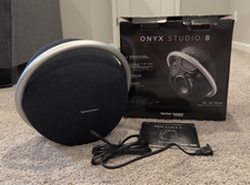 Alto-falante estéreo Harman Kardon Onyx Studio 8 preto portátil Bluetooth NOVA CAIXA ABERTA comprar usado  Enviando para Brazil