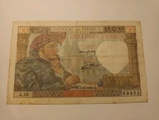 Billet franc jaques d'occasion  Salbris