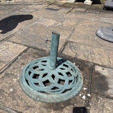 cast iron parasol base for sale cast iron parasol base for sale CROYDON
