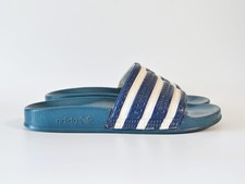Chinelos femininos vintage ADIDAS Adilette feitos na Eslovênia flip tamanho - UK6/EU38 comprar usado  Enviando para Brazil