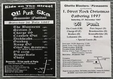 Flyers concerts punk d'occasion  France