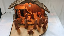 Weihnachtskrippe krippe beleuc gebraucht kaufen  Düsseldorf
