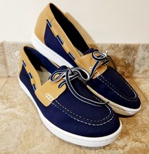 Clarks cloudsteppers navy for sale  Rochester