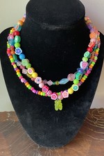 Conjunto de colar gargantilha de contas cor doce arco-íris rave empilhável neon , usado comprar usado Conjunto de colar gargantilha de contas cor doce arco-íris rave empilhável neon , usado comprar usado  Enviando para Brazil