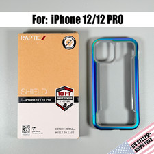 Capa RAPTIC Shield para iPhone 12/12 PRO: cristalina | Armação azul iridescente, usado comprar usado  Enviando para Brazil