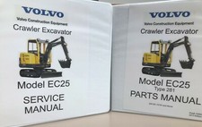 Volvo Modelo EC25 Mini Escavadeira Peças e Manuais de Serviço comprar usado  Enviando para Brazil