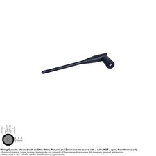 Antena SMA RP WiFi Omni Direcional 143mm 2dBi 2.4GHz SKU# 110133, usado comprar usado  Enviando para Brazil