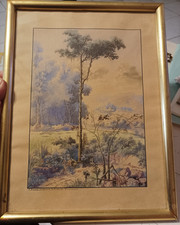 Ancienne aquarelle joseph d'occasion Ancienne aquarelle joseph d'occasion  Lamalou-les-Bains