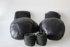 Boxhandschuhe bandagen gebraucht kaufen  Wiesbaden